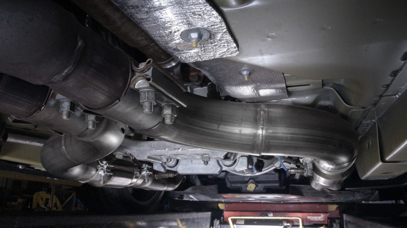 Stainless Works 2015+ Ford GT350 Headers 1-7/8in Primaries High-Flow Cats 3in Collectors - Image 13