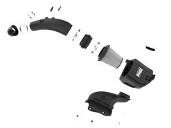 Alternative view of aFe 15-20 Ford F-150 Quantum Cold Air Intake System w/ Pro Dry S Filter