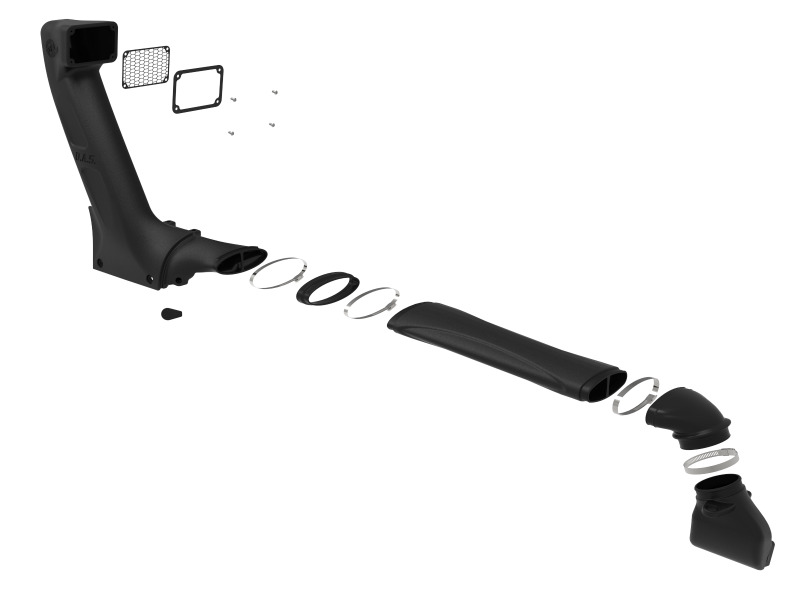 aFe 18-25 Jeep Wrangler / Gladiator L4/V6 Dynamic Air Scoop (D.A.S) Snorkel - Image 2