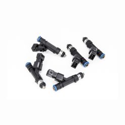Alternative view of DeatschWerks 92-08 Volv L5 Turbo White Block 900cc Injectors - Set of 5