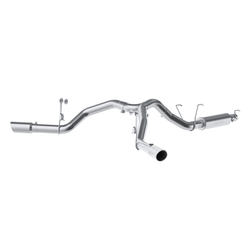 MBRP 14-16 Ram 2500 6.4L 4in AL Dual Side Split Outlet Cat Back Exhaust - Image 2