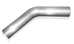 Alternative view of Stainless Works 3 1/2in 45 degree mandrel bend