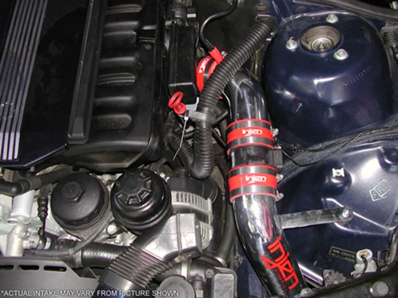 Injen 99-00 BMW 323 E46 2.5L/328 E46 2.8L / 01 325 2.5L Black Cold Air Intake **SPECIAL ORDER** - Image 6