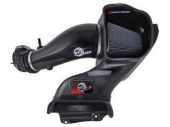 aFe 23-24 Ford F150 Raptor R V8 5.2L Supercharged Track Series Air Intake w/ Black PDS Filter - Image 5