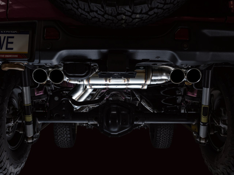 AWE 21+ Wrangler 392 Switchpath Cat-Back Exhaust- Quad BashGuards - Image 6