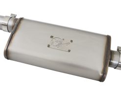 aFe Mach Force-XP Exhaust 3in CB SS 15-17 GM Colorado/Canyon 2.5L/3.6L Side Exit w/ Polished Tip - Image 8