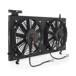 Alternative view of Mishimoto 08+ Subaru WRX/STI PNP Aluminum Fan Shroud Black