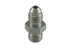 Turbosmart -4AN Flare to -4AN ORB Male Straight - Clear