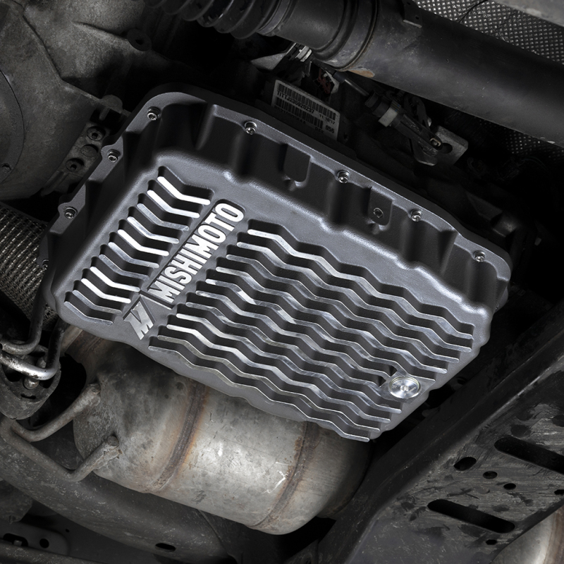 Mishimoto 2007.5 + Ram 6.7L Cummins 68RFE Transmission Pan - Cast - GR - Image 2