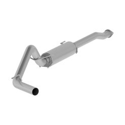 Alternative view of MBRP 16-19 Toyota Tacoma 3.5L 3in Cat Back Single Side Exit Alum Exhaust System