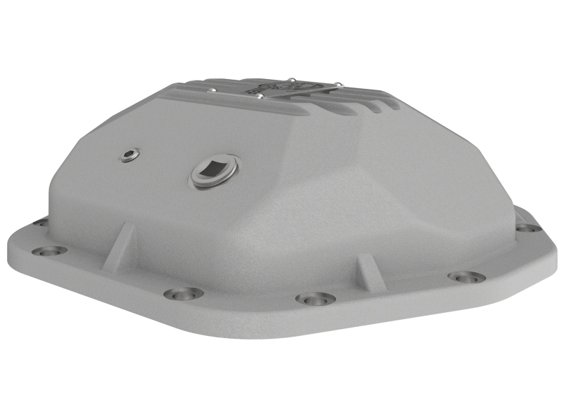 aFe 97-18 Jeep Wrangler TJ/JK Dana 44 Street Series Differential Cover w/ Machined Fins - Raw - Image 5