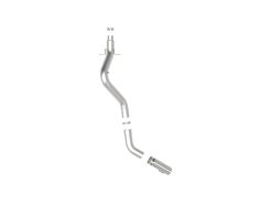 aFe Large Bore-HD 5 IN 409 SS DPF-Back Exhaust System w/Polished Tip 20-21 GM Truck V8-6.6L - Image 3