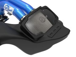 aFe 21-22 Ford F-150 Raptor V6-3.5L(tt) Momentum XP Cold Air Intake System Blue w/ Pro Dry S Filter - Image 6
