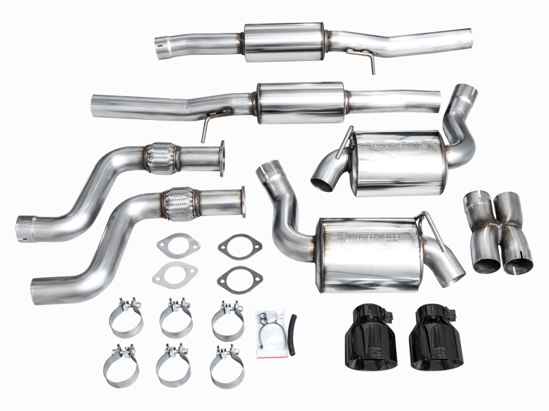 AWE 2023 Nissan Z RZ34 RWD Touring Edition Catback Exhaust System w/ Diamond Black Tips - Image 13