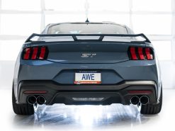 AWE 2024 Ford Mustang GT Fastback S650 RWD SwitchPath Catback Exhaust w/ Quad Chrome Silver Tips - Image 6