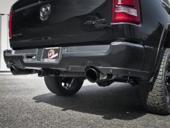 aFe Large Bore-HD 3 IN 409 Stainless Steel DPF-Back Exhaust System w/Black Tip RAM 1500 20-21 V6-3.0 - Image 5
