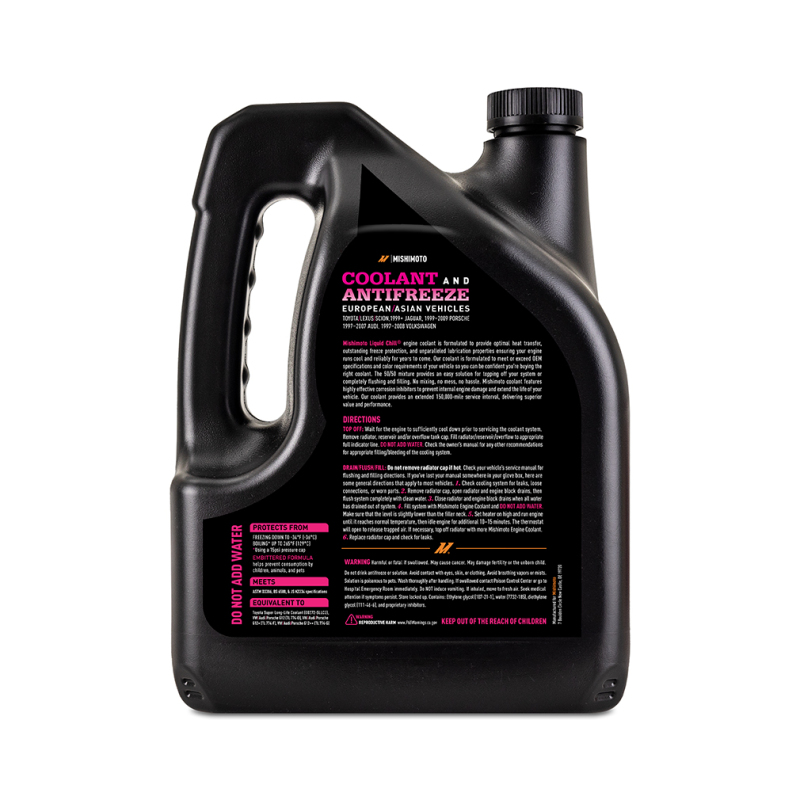 Mishimoto Liquid Chill EG Coolant, European/Asian Vehicles, Pink/Red - Image 3