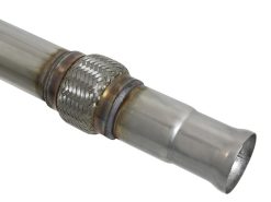 aFe Rebel XD Series 3in 304SS DPF-Back 20-21 GM Trucks L6-3.0L (td) LM2 - Dual Polished Tip - Image 3