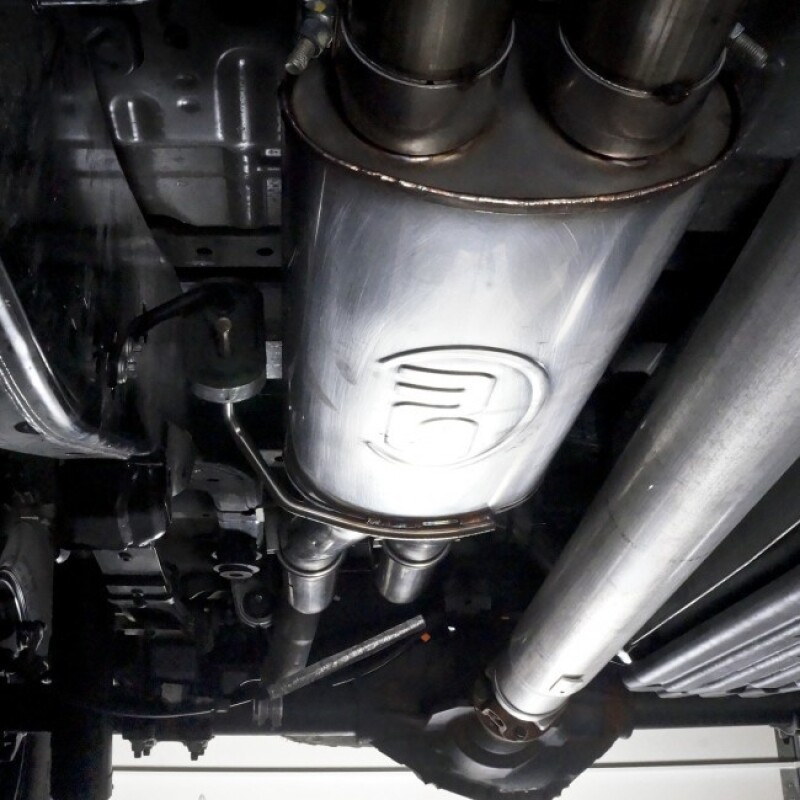 Stainless Works 2017+ Ford Raptor 3.5L 3in Exhaust Factory Connection Under Bumper - Image 8