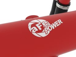 Alternative view of aFe 22-24 Ford Bronco Raptor BladeRunner Aluminum Hot and Cold Charge Pipe Kit Red