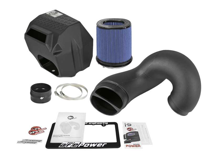 aFe 94-02 Dodge Ram 2500 L6 5.9L (td) Magnum FORCE Stage-2 Si Cold Air Intake System w/Pro 5R Filter - Image 3