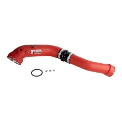 16-20 BMW L6-3.0L/ Turbo/ Twin Turbo/L4-2.0L/ L6-2.5L Wrinkle Red Turbo SES Intercooler Pipes - Image 4