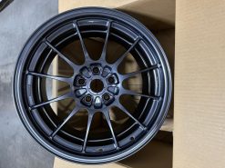 Enkei NT03+M 18x9.5 5x114.3 27mm Offset 72.6mm Bore Gunmetal Wheel