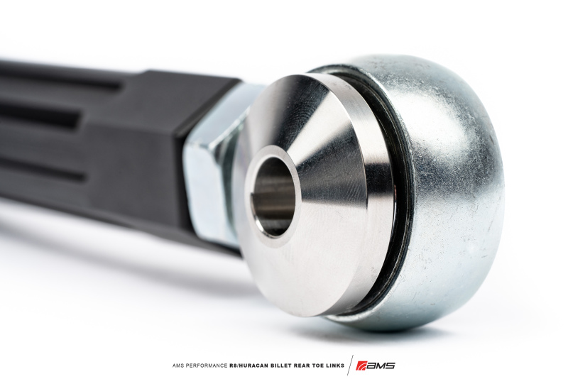 AMS Performance 2017+ Audi R8 RWD/AWD / 2015+ Lamborghini Huracan RWD Only Billet Rear Toe Links - Image 8