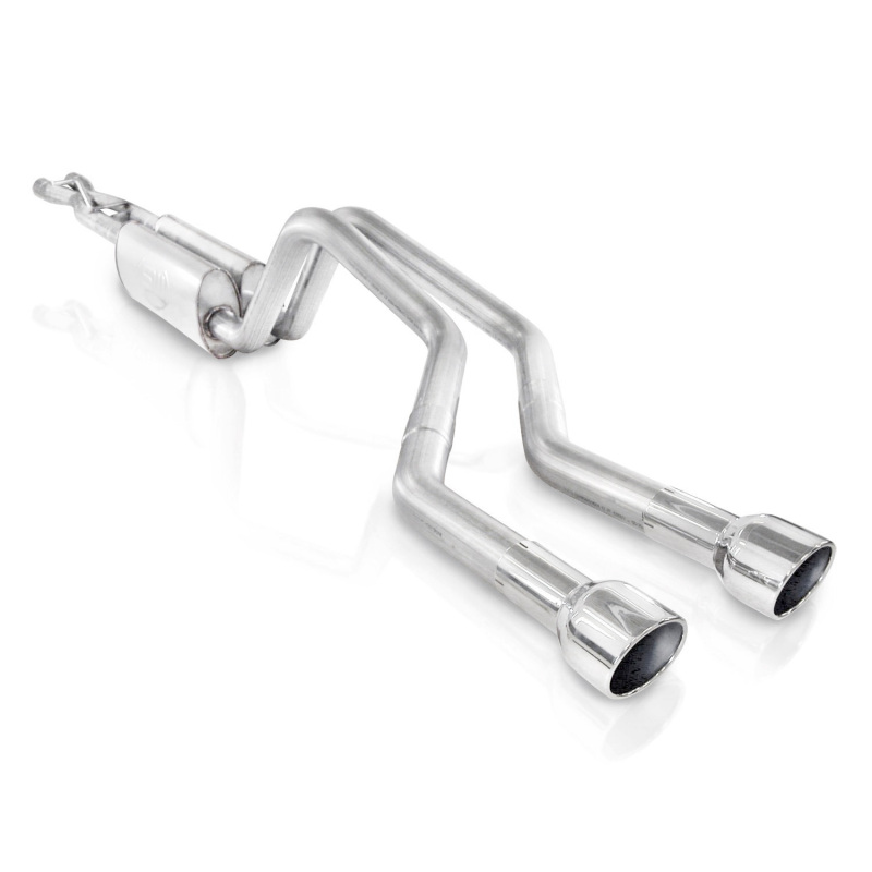 Stainless Works 2006-09 Trailblazer SS 6.0L 2-1/2in S-Tube Exhaust X-Pipe Side Bumper Exit - Image 2