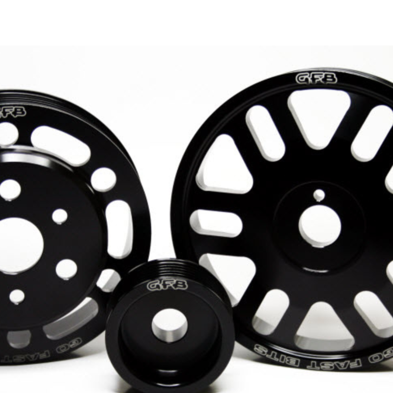GFB 13 Subaru BRZ / 13 Scion FR-S 3 Pc L/W Pulley Kit (Inc Crank/Alternator/Water Pump Pulleys) - Image 3