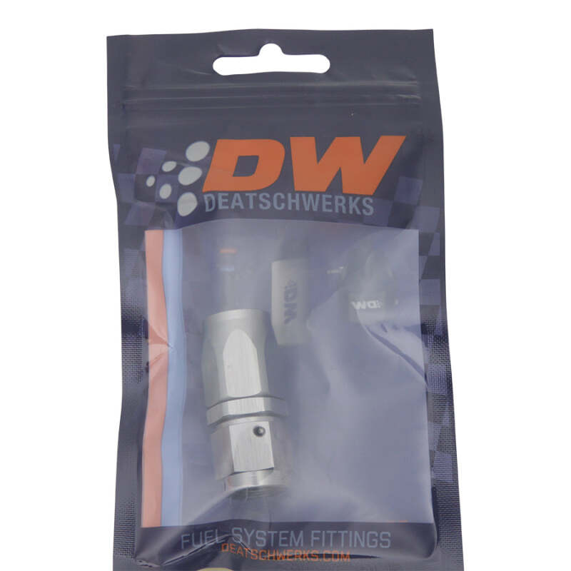 DeatschWerks 6AN Female Swivel Straight Hose End CPE - Image 3