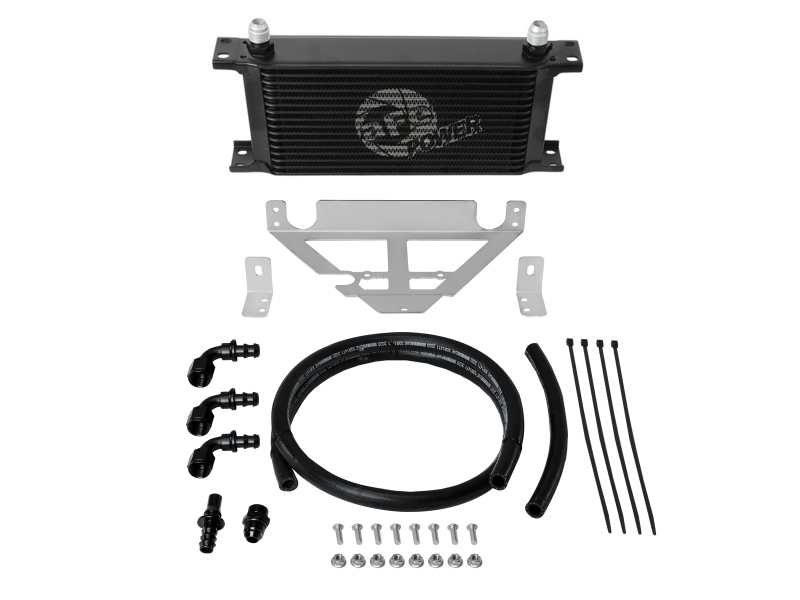 aFe 21-23 Dodge Ram 1500 TRX V8 6.2L Bladerunner Auto Transmission Oil Cooler Kit - Image 3