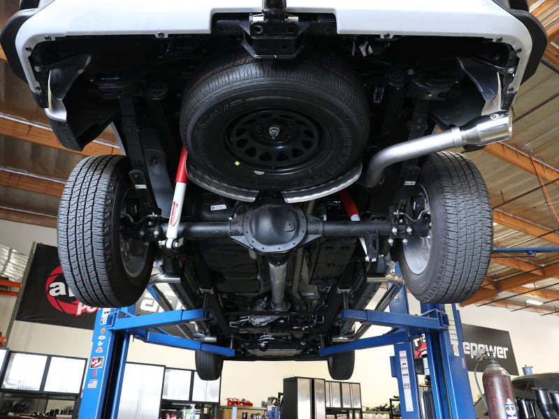 aFe 23-24 GM Trucks L6 Large Bore-HD 3 IN 409 Stainless Steel DPF-Back Exhaust System w/Polished Tip - Image 6