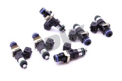 Alternative view of DeatschWerks 07-14 Nissan GTR VR38DETT Bosch EV14 1500cc Injectors (Set of 6)
