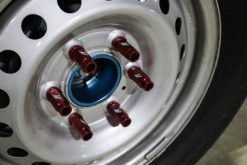 Mishimoto Aluminum Locking Lug Nuts M12x1.5 27pc Set Red - Image 5