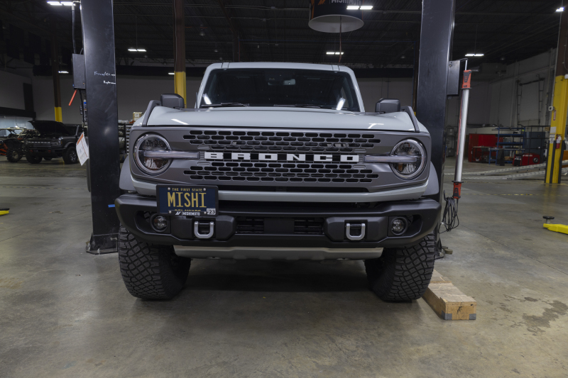 Mishimoto 2022+ Ford Bronco Capable Bumper License Plate Relocation - Image 6
