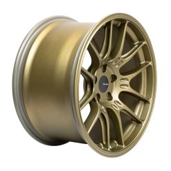 Alternative view of Enkei GTC02 18x10 5x112 32mm Offset 66.5mm Bore Titanium Gold Wheel