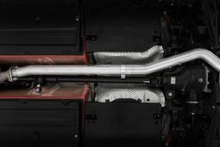 Alternative view of MBRP 12-22 Subaru BRZ 17-22 Toyota GR86 Stainless Steel 3in Cat-Back-Single Rear Exit w Burnt Tip