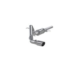 Alternative view of MBRP 14 Chevy/GMC 1500 Silverado/Sierra 4.3L V6/5.3L V8 Single Side Exit AL 3in Cat Back Exhaust
