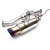Invidia 08+ WRX Sedan 76mm (101mm tip) Single N1 SS Tip Cat-back Exhaust