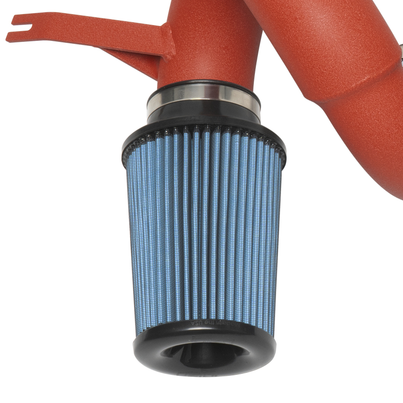 Injen 18-20 Kia Stinger 3.3L Twin Turbo Wrinkle Red Short Ram Air Intake - Image 14