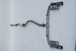 Invidia 2022+ Honda Civic Si (1.5T) 70mm Q300 Cat Back Exhaust - Rolled SS Tips