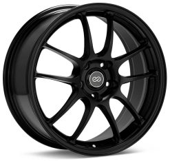 Enkei PF01 18x8 5x114.3 Bolt Pattern 40mm Offset - Black Wheel 15-17 WRX / 05-07 STi (SPECIAL ORDER) - Image 2