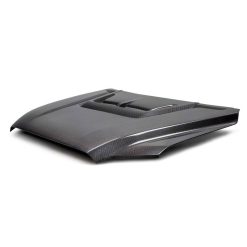 Alternative view of Seibon 22-24 Toyota Tundra / 23-24 Toyota Sequoia RR-Style Carbon Fiber Hood
