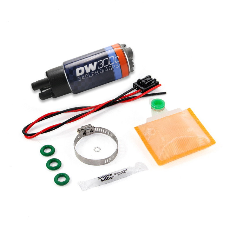 DeatschWerks 340lph DW300C Compact Fuel Pump w/ Ford Focus MK2 RS Set Up Kit (w/o Mounting Clips) - Image 4