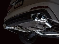 Alternative view of AWE Tuning 19-23 Audi C8 S6/S7 2.9T V6 AWD Track Edition Exhaust - Chrome Silver Tips