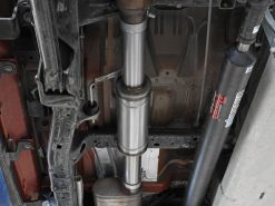 aFe Vulcan Series 3in T304 Stainless Steel Muffler Upgrade Pipe (Use w/ PN 49-48083-B/P) - Image 4
