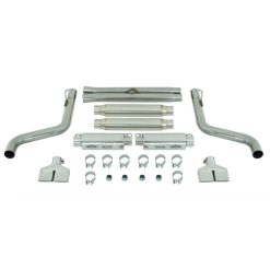 MBRP 2009 Dodge Challenger RT 5.7L Hemi Cat Back Cool Duals - Image 6