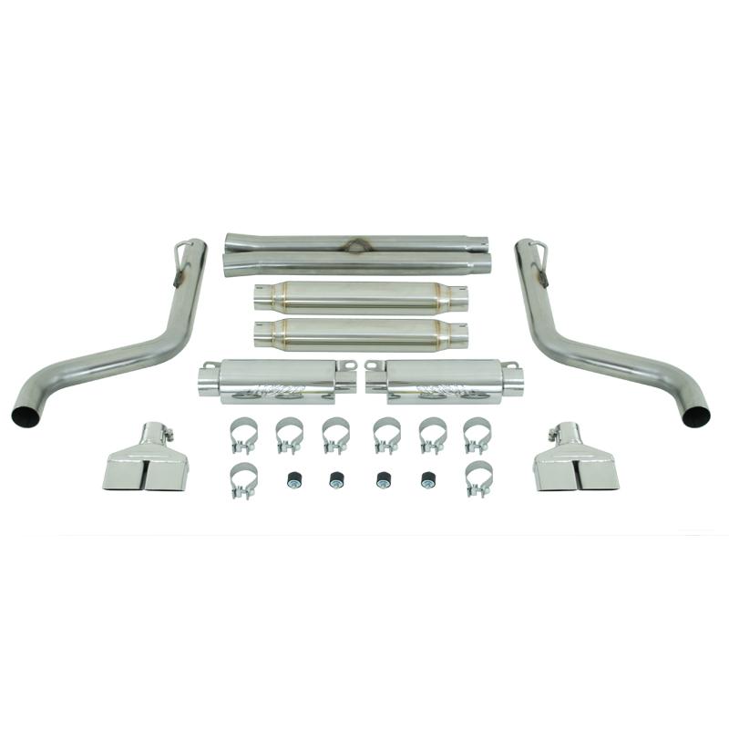 MBRP 2009 Dodge Challenger RT 5.7L Hemi Cat Back Cool Duals - Image 6