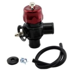 Alternative view of Turbosmart BOV Smart Dual Port Mitsubishi EVO 4 Through X - Red